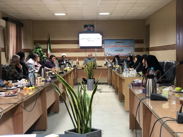 نشست صمیمی سرپرست محترم دانشگاه فرهنگیان استان مازندران با اساتید، کارکنان و دانشجویان 6