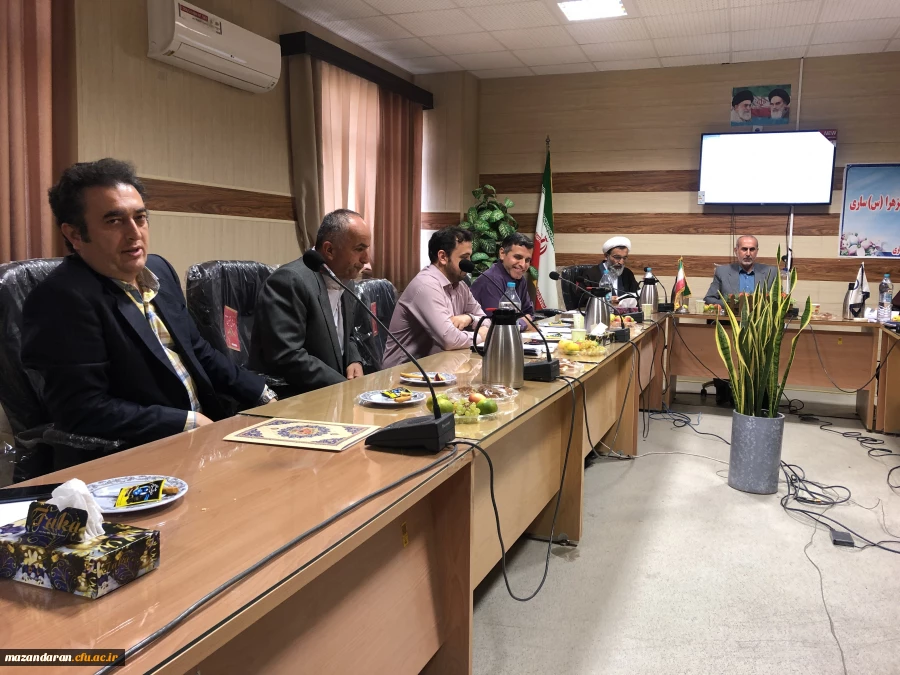 نشست صمیمی سرپرست محترم دانشگاه فرهنگیان استان مازندران با اساتید، کارکنان و دانشجویان 7