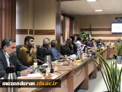 نشست صمیمی سرپرست محترم دانشگاه فرهنگیان استان مازندران با اساتید، کارکنان و دانشجویان 8