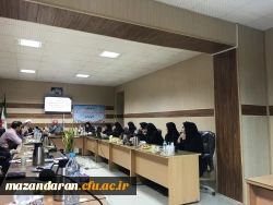 نشست صمیمی سرپرست محترم دانشگاه فرهنگیان استان مازندران با اساتید، کارکنان و دانشجویان 9