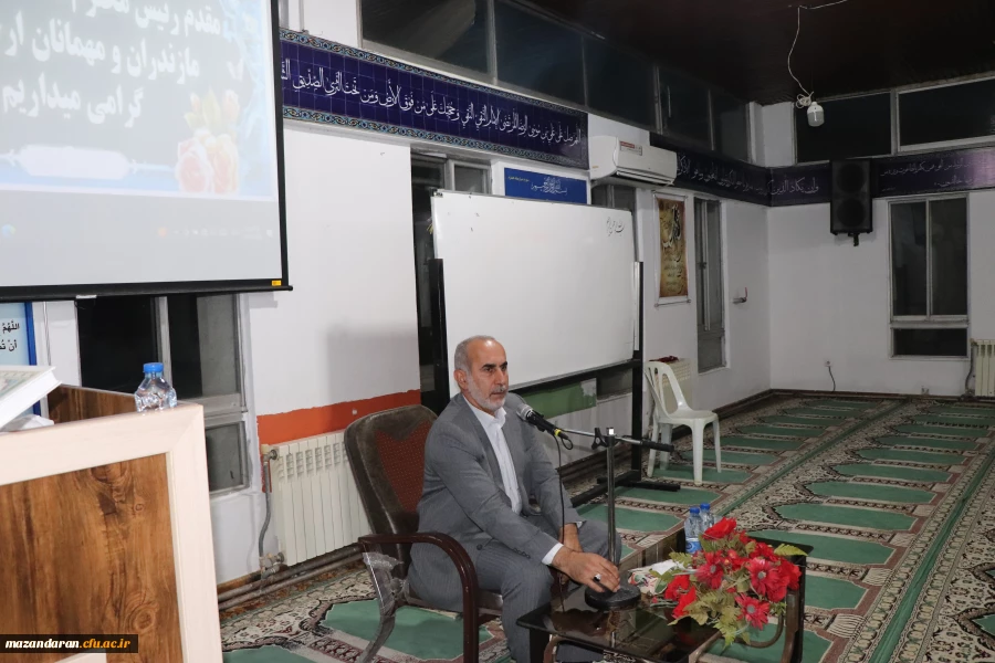  نشست صمیمی ریاست دانشگاه فرهنگیان مازندران با دانشجو معلمان مرکز آموزش عالی شهید مطهری نوشهر  4