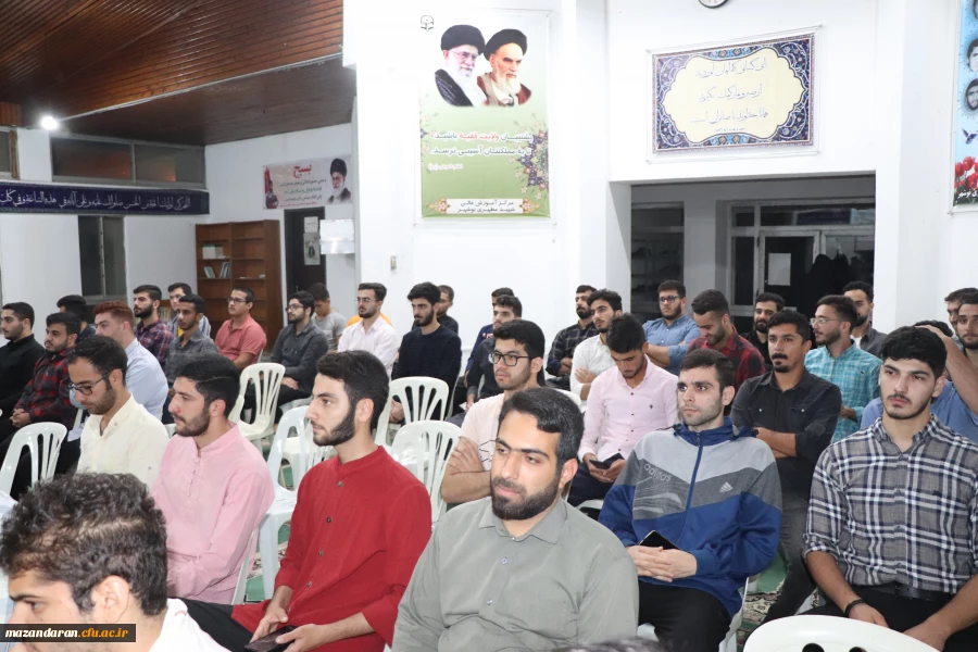  نشست صمیمی ریاست دانشگاه فرهنگیان مازندران با دانشجو معلمان مرکز آموزش عالی شهید مطهری نوشهر  6