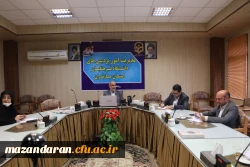  جلسه ستاد همایش بین المللی آموزش زبان انگلیسی دانشگاه فرهنگیان مازندران 2