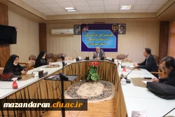 جلسه  شورای پژوهشی  دانشگاه فرهنگیان مازندران 4
