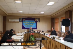 جلسه  شورای پژوهشی  دانشگاه فرهنگیان مازندران 3