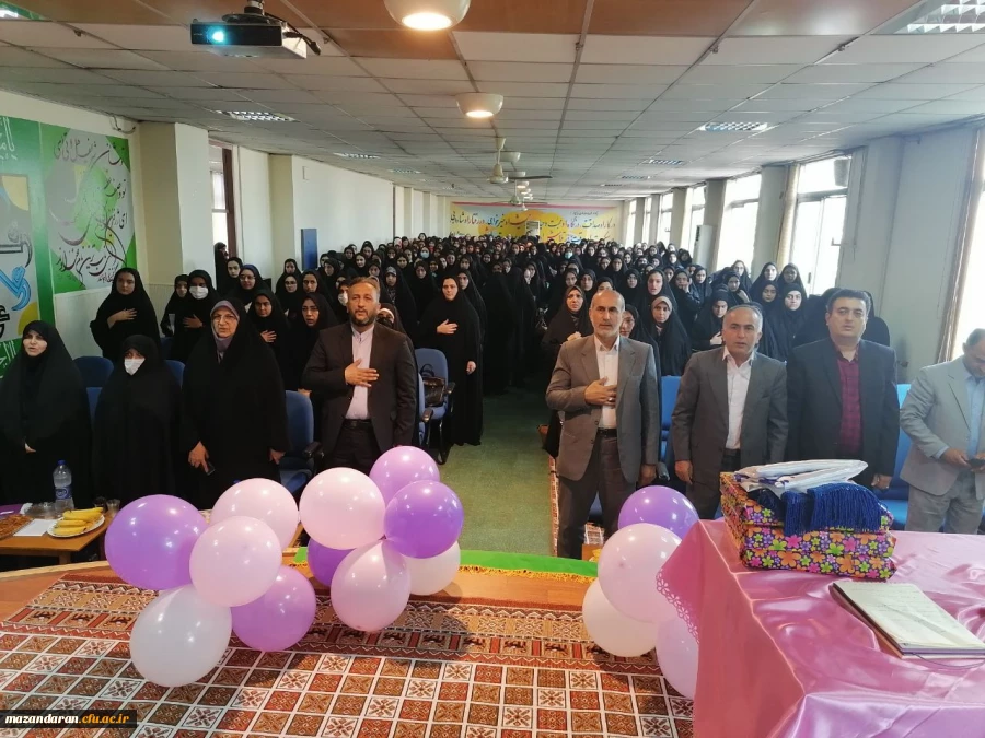 آیین استقبال از نو دانشجو معلمان 1401پردیس خواهران و مراکز تابعه استان مازندران 7