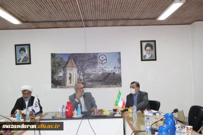 هشتمین جلسه  اداری وبازمیدانی رئیس محترم دانشگاه فرهنگیان مازندران از مرکزآمورش عالی  بیت الهدی آمل 