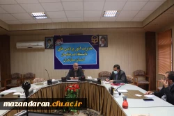 جلسه  شورای فرهنگی واجتماعی  دانشگاه فرهنگیان مازندران 3