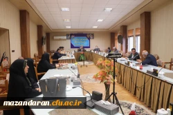 جلسه  شورای فرهنگی واجتماعی  دانشگاه فرهنگیان مازندران 4