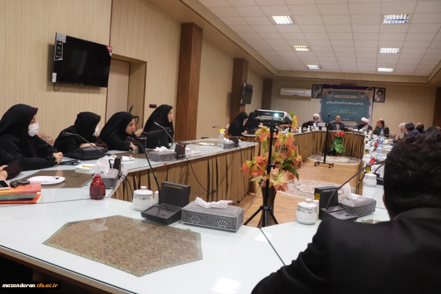 سلسله نشست های جهاد تبیین هم اندیشی استادان دانشگاه فرهنگیان مازندران   4