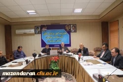 نهمین جلسه اداری رئیس دانشگاه فرهنگیان مازندران با کارکنان پردیس دکتر شریعتی ساری   3