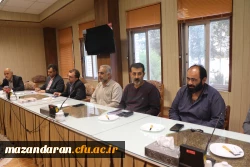 نهمین جلسه اداری رئیس دانشگاه فرهنگیان مازندران با کارکنان پردیس دکتر شریعتی ساری   4