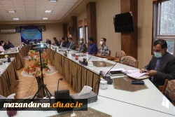 نهمین جلسه اداری رئیس دانشگاه فرهنگیان مازندران با کارکنان پردیس دکتر شریعتی ساری   5