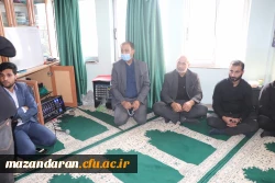 مراسم مجلس ترحیم دانشجو معلم  گرامی آقای محمدرضا عموزاد در پردیس دکتر شریعتی ساری  2