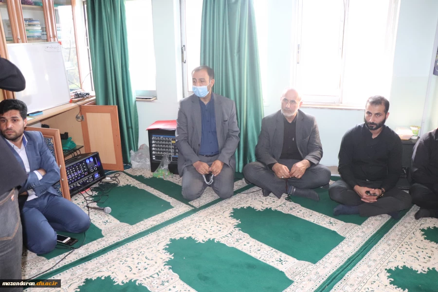 مراسم مجلس ترحیم دانشجو معلم  گرامی آقای محمدرضا عموزاد در پردیس دکتر شریعتی ساری  2