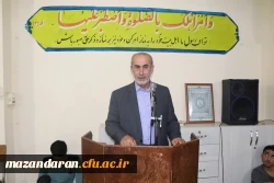 نشست صمیمی رئیس دانشگاه فرهنگیان مازندران با اساتید ، دانشجویات وکارکنان مرکز شهیدرجائی بابل   7