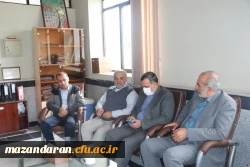 نشست صمیمی رئیس دانشگاه فرهنگیان مازندران با  دانشجویات وکارکنان مرکز حضرت فاطمه (س) قائمشهر   2