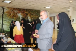 نشست صمیمی رئیس دانشگاه فرهنگیان مازندران با  دانشجویات وکارکنان مرکز حضرت فاطمه (س) قائمشهر   2