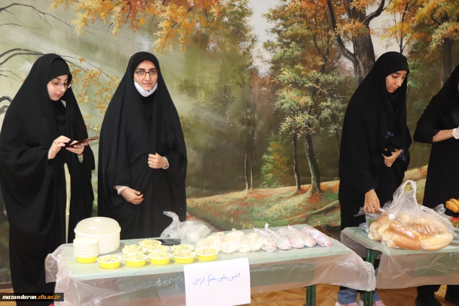 نشست صمیمی رئیس دانشگاه فرهنگیان مازندران با  دانشجویات وکارکنان مرکز حضرت فاطمه (س) قائمشهر   2