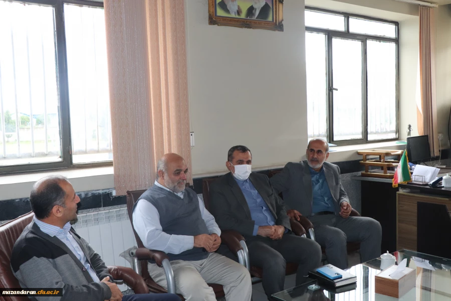 بازدید آقای دکتر لطف ا... مهدوی ریاست محترم دانشگاه فرهنگیان استان مازندران 2