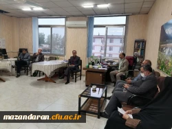 بازدید آقای دکتر لطف ا... مهدوی ریاست محترم دانشگاه فرهنگیان استان مازندران 7