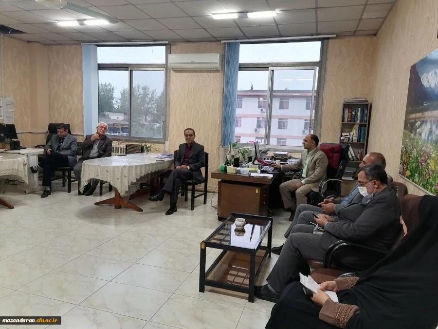 بازدید آقای دکتر لطف ا... مهدوی ریاست محترم دانشگاه فرهنگیان استان مازندران 7