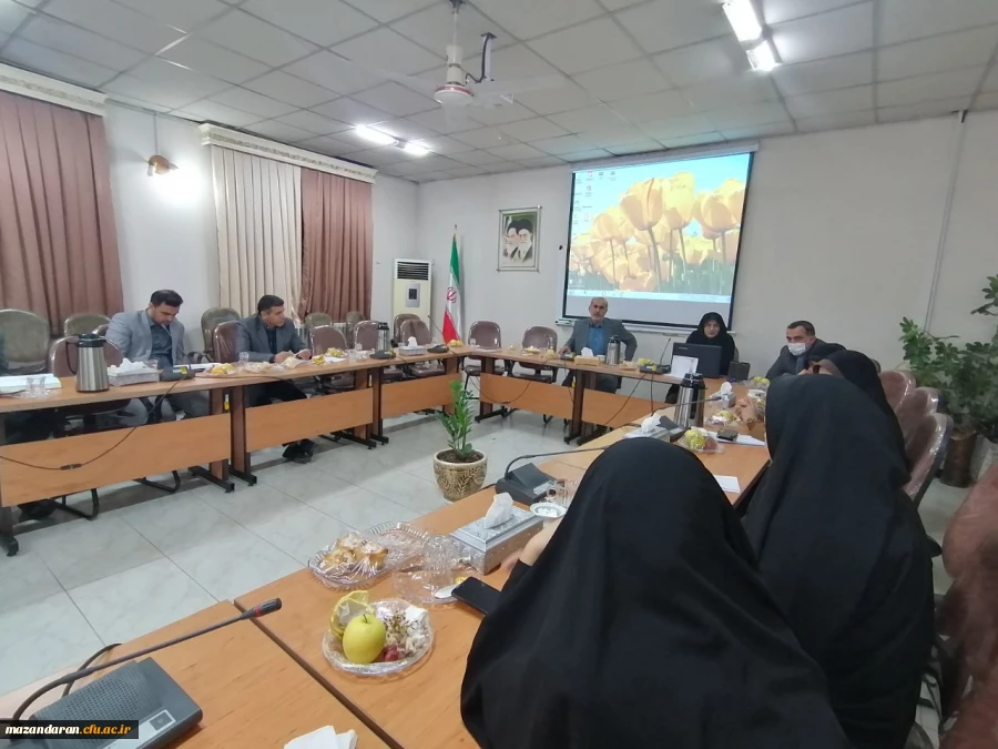 بازدید آقای دکتر لطف ا... مهدوی ریاست محترم دانشگاه فرهنگیان استان مازندران 8