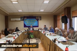 جلسه  شورای آموزشی وتحصیلات  تکمیلی  دانشگاه فرهنگیان مازندران 3