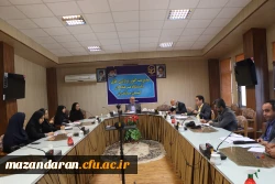 جلسه شورای  اموردانشجویی پردیس ها ومراکز تابعه استان 2