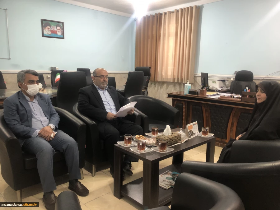 جلسه مسئولین هسته گزینش اداره کل آموزش و پرورش با دانشجو معلمان 2