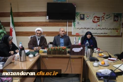 نشست صمیمی رئیس دانشگاه فرهنگیان مازندران با  دانشجویات وکارکنان پردیس فاطمه زهرا س ساری  2