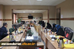 نشست صمیمی رئیس دانشگاه فرهنگیان مازندران با  دانشجویات وکارکنان پردیس فاطمه زهرا س ساری  3