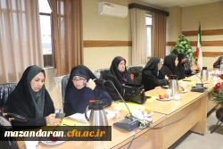 نشست صمیمی رئیس دانشگاه فرهنگیان مازندران با  دانشجویات وکارکنان پردیس فاطمه زهرا س ساری  5