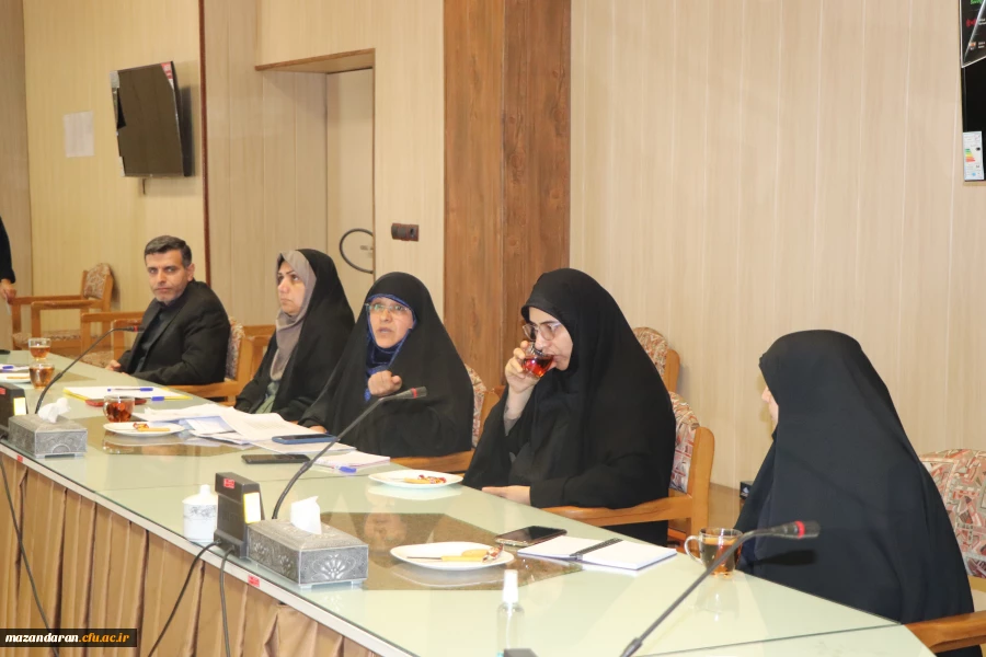 جلسه شورای  فرهنگی ، اجتماعی وامور دانشجویی دانشگاه فرهنگیان مازندران 4