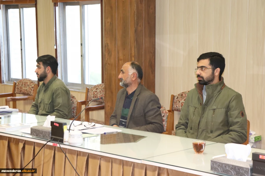 جلسه شورای  فرهنگی ، اجتماعی وامور دانشجویی دانشگاه فرهنگیان مازندران 5