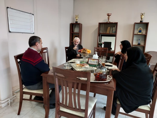 بازدید دکتر جلیلیان معاونت حفاظت فیزیکی دفتر مرکزی حراست دانشگاه فرهنگیان 2