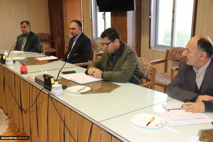 جلسه شورای پژوهشی دانشگاه فرهنگیان مازندران 3