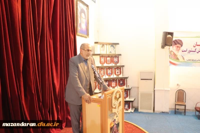 برگزاری  مراسم روز دانشجو درپردیس دکتر شریعتی ساری 