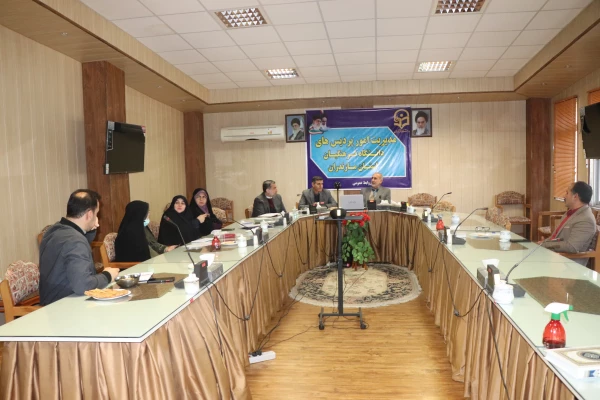 
جلسه شورای مدیریت ،نظارت، ارزیابی عملکرد وتوسعه منابع دانشگاه فرهنگیان مازندران
  
 2