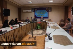 
جلسه شورای مدیریت ،نظارت، ارزیابی عملکرد وتوسعه منابع دانشگاه فرهنگیان مازندران
  
 4