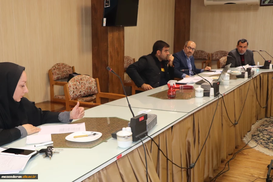 جلسه مدیران گروه آموزشی  دانشگاه فرهنگیان مازندران 4