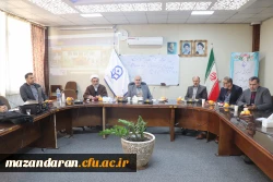 بازدید میدانی وجلسه اداری رئیس دانشگاه فرهنگیان مازندران ازمرکز بابل 2