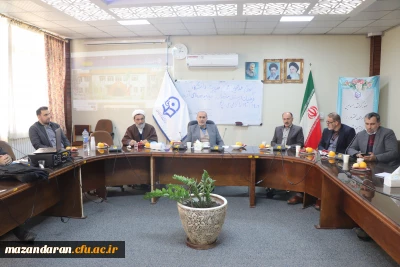 بازدید میدانی وجلسه اداری رئیس دانشگاه فرهنگیان مازندران ازمرکز بابل