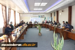 بازدید میدانی وجلسه اداری رئیس دانشگاه فرهنگیان مازندران ازمرکز بابل 3