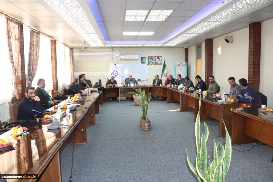 بازدید میدانی وجلسه اداری رئیس دانشگاه فرهنگیان مازندران ازمرکز بابل 3