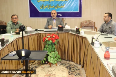 جلسه  با دبیران کانون های فرهنگی وانجمن های علمی  پردیس شریعتی ساری 