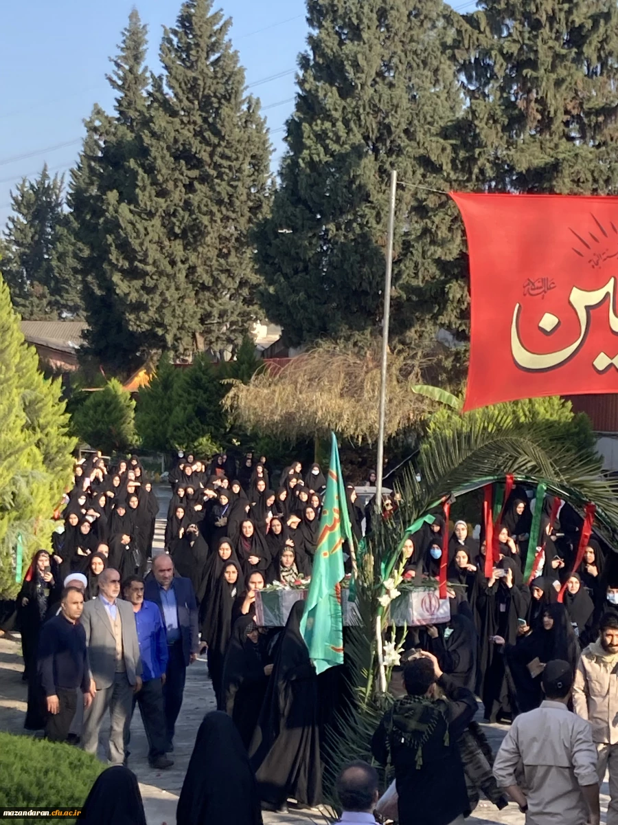 تشیع و وداع باپیکر شهید خوشنام هشت سال دفاع مقدس 11