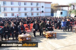 وداع وتشییع با پیکر شهید خوش نام در مرکز حضرت فاطمه قائمشهر 4