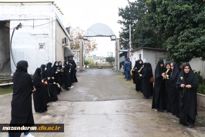 وداع وتشییع با پیکر مطهر شهیدان خوش نام دفاع مقدس در پردیس شریعتی ساری و مرکز آمل