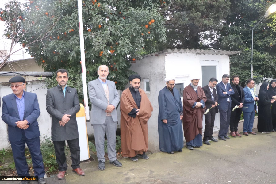 وداع وتشییع با پیکر مطهر شهیدان خوش نام دفاع مقدس در پردیس شریعتی ساری و مرکز آمل 3